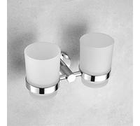 Towel Rack Towel Rack Bar, Toilet Paper Holder, Robe Towel Hooks, Wall Mounted Set Bathroom Accessories Kit Bathroom Hardware/Double Cup