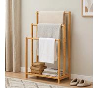 Towel Rack Towel Rail Towel Stand For Bathroom Drying Stand Bamboo