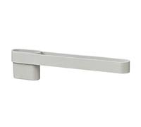 Towel Rack Wall Mounted Towel Bar Towel Shelf Towel Rack Punching Kitchen Towel Holder Bathroom Towel Bar Toothpaste Toothbrush Bucket Rack Towel Shelf Towel Rail Towel Holder (White)