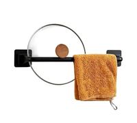 Towel Racks Bathroom No - high-performance durable versatile premium Drill, premium, functional, Suction Cup Black, Holder Bar Wall Indoor Home | Multipurpose Outdoor Indoor Utility sturdy