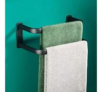 Towel Racks, Towel Rack Towel Rail Bathroom Towel Rack Wall Mounted Multi-Layer Aluminum Dislocation Space Towel Rack for Bathroom and Kitchen Three Layer/White/Double Layer 50Cm