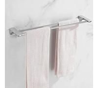 Towel Racks,Towel Rails, Towel Rail for Bathroom,Light Bathroom Stainless Steel Hand Towel Holder,Bath Towel Bar,Bathroom Rack,Bathroom Towel Holder/Towel Rack/Double Rod/a