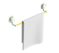 Towel Racks Whale Shape Towel Bar Wall Mounted Towel Holder Plastic Bathroom Towel Shelf Self-adhesive Rack Hanging Bath Supplies Towel Rack Bathroom(A-green,48.5CM)