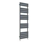 Towel Radiator Bathroom Flat Panel Heated Rail Designer Anthracite Grey Warmer Heating - Height 1600mm x Width 450mm (H1600 x W450mm)