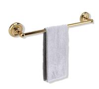 Towel Rail, 50cm Bath Towel Bar Gold Hand Towel Bar Single Towel Rack Wall Mounted Bath Towel Holder Gold Towel Hanger for Bathroom