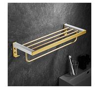 Towel Rail Bathroom Towel Rack Wall Mounted Towel Holder,Marble Bathroom Towel Rack,Bathroom Towel Shelf,Space Aluminum Bathroom Hardware Wall Mounted