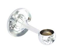 Towel Rail End Brackets Chrome Plated (2) 19mm