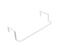 Towel Rail For Radiator Heating Rack for Drying and Warming Towels and Clothes, Metal Design with Quick Attachment to For Radiators Without Drilling (White)