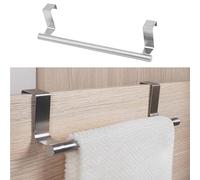 Towel Rail Over the Door Towel Holder Stainless Steel Stainless Steel Anti Slip Over Rea Towel Holders Without Drilling Waterproof and Rustproof for Kitchens & Bathrooms - 23.5cm