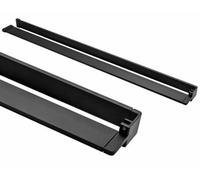 Towel Rail Shelf For Shower Walls Rea Evo Black