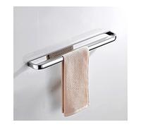 Towel Rail Towel Rails Towel Racks, for Bathroom, Towel Bar, Brass Wall Mounted Kitchen Bathroom Single Rack, Chrome Nickle Bathtowel Shelf Hanger Bronze/White/a