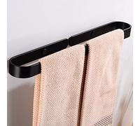 Towel Rail Towel Rails Towel Racks, for Bathroom, Towel Bar Holder, Holder, Wall Mounted Bathroom Hand Towel Holder Hanging Holder, Aluminum Slipper Rack Bath Accessories/30Cm/a (30cm a)