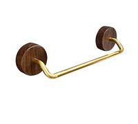 Towel Rail Wood Self Adhesive Towel Rail Wall Mounted Towel Holder Without Drilling Multifunctional for Toilet and Toilet,53cm (33cm)