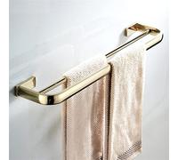 Towel Rails, Bronze Bathroom Towel Bar Antique Brass Wall Mounted Double Towels Hanger Shelf Rack for Lavaroty Kitchen Bath Room Hotel (Color : D, Size (D Household faucets