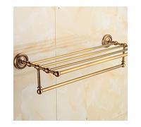 Towel Rails Towel Racks, Bathroom Towel Rack Wall Mounted Towel Holder,Solid Brass Bathroom Towel Rack,Brass Towel Holder,Corner Bath Towel Shelf Accessories/60Cm/a (60cm a)