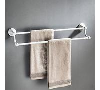 Towel Rails Towel Racks, for Bathroom, Double Towel Bar, Chrome Brass Wall Mounted Kitchen Bathroom Towel Holder Rack Rails/Gold/a (Black a)