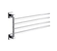 Towel Rails, Towel Rail Towel Bar Towel Rail Swivel Towel Hanger Towel Rack Holder Wall Mounted Rotatable Bathroom Accessories Towel Holder Towel Rack (blue : A, Size : 40 * 2 Household faucets