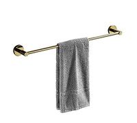 Towel Rails Wall Mounted Bath Towel Rack,Copper Towel Bar Rails for Bathroom or Kitchen Wall Mount Shower Towel Holder Single Hanger Self/40Cm ()