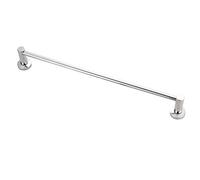 Towel Rails Wall Mounted Bath Towel Rack,Wall Mounted Towel Bar Rails for Bathroom Stainless Steel Single Towel Rack Holder for Office Hotel/60Cm ()