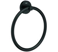 Towel Ring Grohe Essentials Black Mat 1024612430