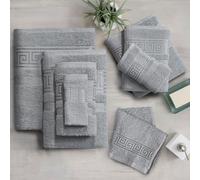 Towel Set 100% Egyptian Cotton Bath Towel Ultra Soft, Thick & Absorbent 500 GSM Luxury Towels for Bathroom, Spa & Gym Quick Dry, Durable, Machine Washable in 8 Colors 70 x 130 cm (2, Light Grey)