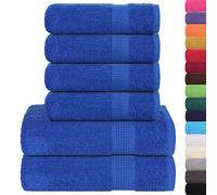 Towel Set 6 Piece Tea Towel Hand Towel Wash Towel 360 gsm 100% Cotton vidaXL