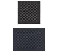 Towel Set Kitchen Dish Cloth Tea Towel Dish Towels Blue and Cotton vidaXL