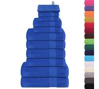 Towel Set Washroom Tea Towel Hand Towel Wash Towel 360 gsm 100% Cotton vidaXL