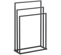 Towel Stand 3 Bars Width: 55 cm - Towel Rails by Physa Black