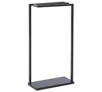 Towel Stand 42 x 83 cm Black GARCITAS