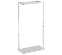 Towel Stand 42 x 83 cm Silver GARCITAS