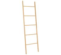 Beliani Towel Rack Manaus Bamboo Wood Light Brown