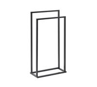 Beliani Towel Stand Recreo Metal Black