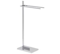 Beliani Towel Stand Selva Metal Silver