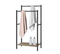 Relaxdays Towel stand & shelf