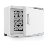 Towel Warmer Cabinet, 23L Large Hot Bath Towel Warmer Heating Use for Facial Spa, Hair Beauty, Salon Equipment and Home- White