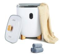 Towel Warmer with LED Display, 25L Hot Towel Heating Cabinet, Adjustable Timer, Auto Shut Off, Fits Towels and Bathrobes, Ideal for Bathroom and Home Use