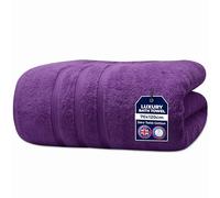 Towelogy 100% Cotton Bath Towels 70x120cm - Ultra Soft & Absorbent Towels for Bathroom | Spa & Hotel Quality | Premium Quick Dry Towel Set for Adults (1, Plum)