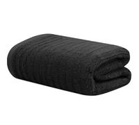 Towelogy Bamboo Bath Towels 70x120cm Quick-Drying Ideal for Adults, Gym & Travel OEKO-TEX Certified Also Perfect as Kids Bath Sheet (1, Noir)