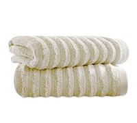 Towelogy Bamboo Hand Towels 2-Pack 50x80 cm Fast Drying and Absorbent Wash Cloths for Multipurpose Use | OEKO-TEX CERTIFIED (Latte, L - 50x80 cm)