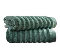 Towelogy Bamboo Hand Towels 2-Pack 50x80 cm Fast Drying and Absorbent Wash Cloths for Multipurpose Use | OEKO-TEX CERTIFIED (Olive, L - 50x80 cm)