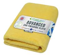 Towelogy® G53 Advanced Microfibre Car Finishing & Polishing Cloth Ultra Soft For Painted Exteriors (1, Yellow)