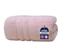 Towelogy® Luxury Bath Sheets - Extra Large 140x90cm Bath Towels for Adults | Quick-Dry, Hotel-Quality Comfort (1, Blush)