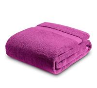 Towelogy Luxury Extra Large Bath Towels 90x140cm | 100% Egyptian Cotton Ring Spun Soft and Absorbent Hotel Quality Spa Bath Sheet (Plum Purple, 1)