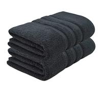 Towelogy® Premium Bath Towels 100% Egyptian Cotton Zero Twist Super Soft & Highly Absorbent Bathroom Towel Tear Resistant Strength 70 x 120cm | OEKO-TEX CERTIFIED & Eco-friendly (Charcoal Grey, 2)