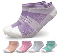 Towelogy Womens Low Cut Ankle Socks Breathable Ladies Thin Cotton Trainer Liners Multipack Size 4-7 (UK, Numeric, 4, 7, Regular, Regular, Pastels Set)