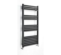 Towelrads Eton Designer Towel Radiator - 800 x 300mm - Anthracite