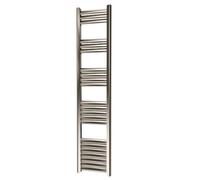 Towelrads Eton Heated Towel Radiator - Brushed Aluminium 1400 x 300mm
