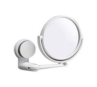 Towels for Bathroom Extra Large Folding Round Makeup Wall Mounted Rotating Double Sided Magnifying Beauty Dressing Heated Towel Rack (White, One Size)