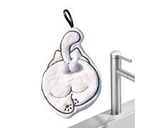 Towels for the Kitchen, Quick-Drying, Soft, Funny Cat Bottom, Washable, Reusable, Soft Towels, for Bathroom, Shower, Home, Office, Apartment, Farmhouse, Hotel, Student Dorm Rest